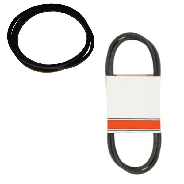Aic Replacement Parts Mower Belts 144959 & 138255 160855 Fits Craftsman Rider Poulan Fits Husqvarna KT-LAB40-0008 - main